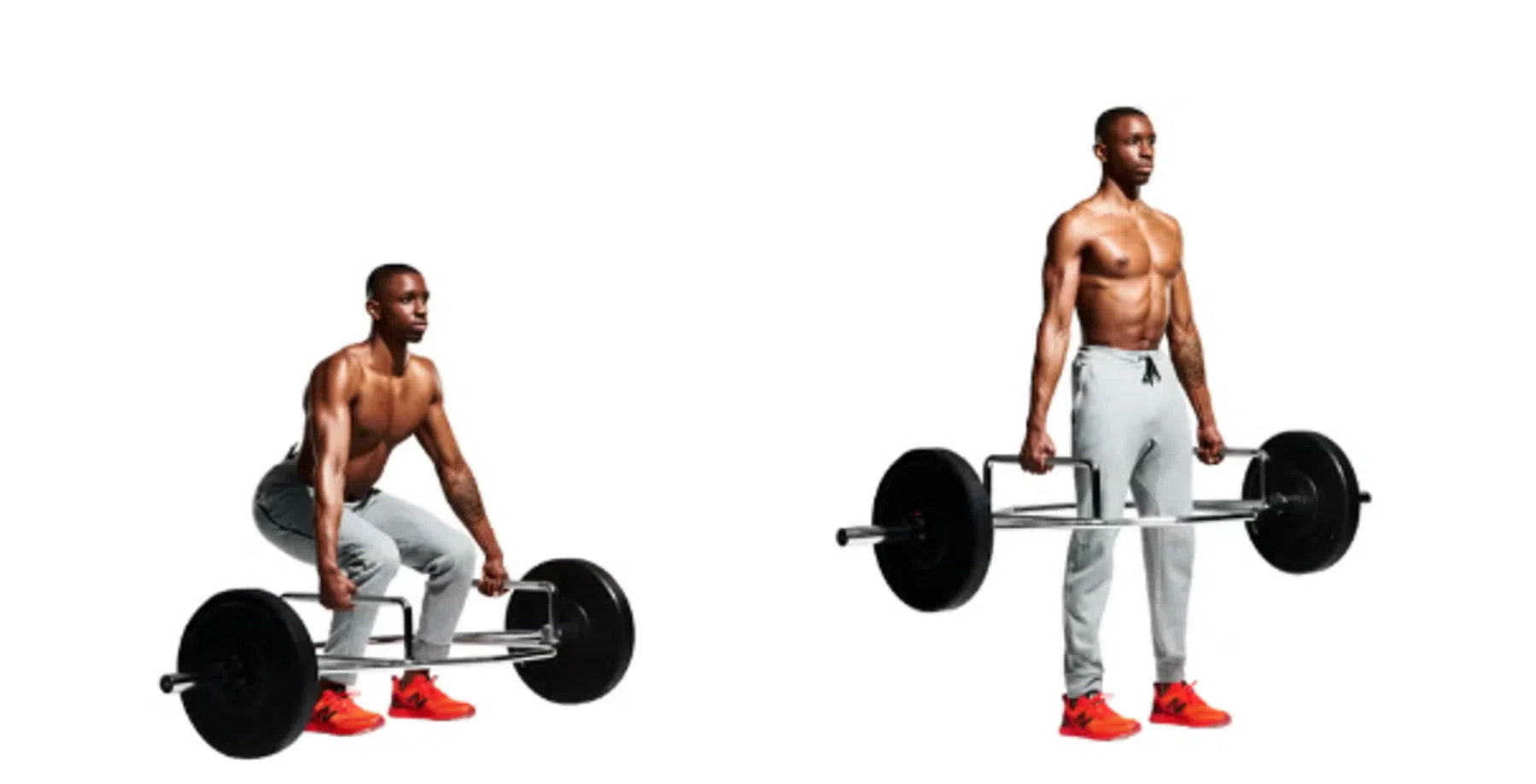 Trap bar deadlift